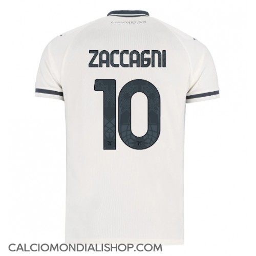 Maglie da calcio Lazio Mattia Zaccagni #10 Seconda Maglia 2025-26 Manica Corta